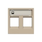 NIESSEN - TAPA VENTANA 2 CONECTORES CV