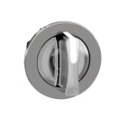 Schneider Electric - Cabeza selector luminoso XB4 montaje enrasado blanca 3 posiciones retorno al centro