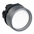 Schneider Electric - Cabeza pulsador rebajado XB5 blanco color gris