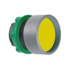 Schneider Electric - Cabeza pulsador rebajado XB5 amarillo color gris