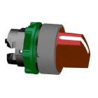 Schneider Electric - Cabeza selector XB5 roja 2 posiciones fijas gris