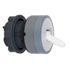 Schneider Electric - Cabeza selector XB5 palanca blanca 2 posiciones fijas gris