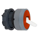 Schneider Electric - Cabeza selector XB5 palanca roja 2 posiciones fijas gris