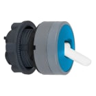 Schneider Electric - Cabeza selector XB5 palanca azul 2 posiciones fijas gris