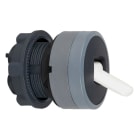 Schneider Electric - Cabeza selector XB5 palanca negra 2 posiciones retorno de derecha a izquierda gris