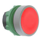 Schneider Electric - Cabeza pulsador XB5 rojo pulsación doble gris