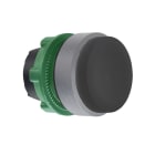 Schneider Electric - Cabeza pulsador saliente XB5 negro pulsación doble color gris