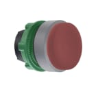 Schneider Electric - Cabeza pulsador saliente XB5 rojo pulsación doble color gris