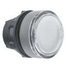 Schneider Electric - Cabeza pulsador luminoso XB5 blanco LED pulsación doble CUSTO