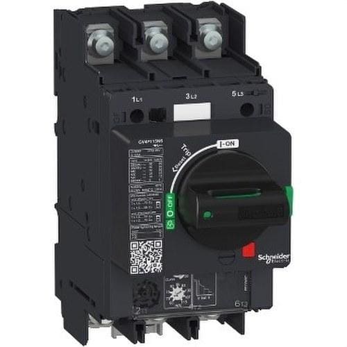Schneider Electric - Disyuntor magnético térmico GV4P 2A 50kA con terminal