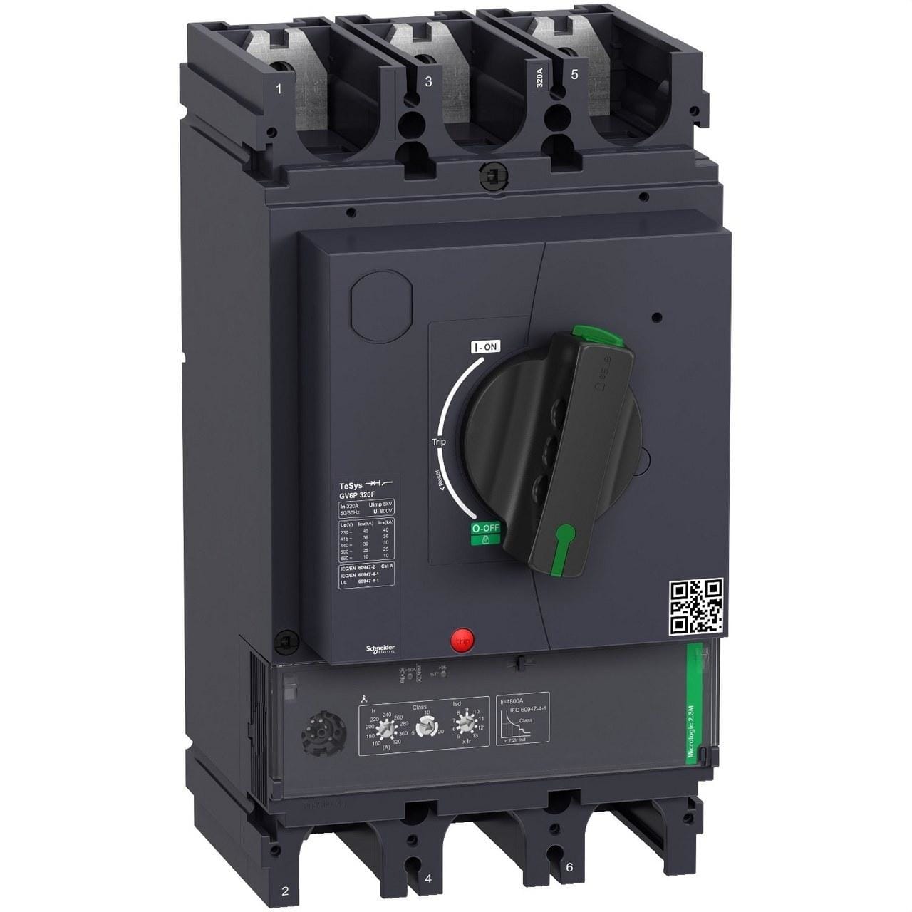 Schneider Electric - GUARDAMOTOR MAGTERM 3P 160/320A 36KA