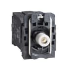 Schneider Electric - Cuerpo luz piloto ZB5 LED BA 230V blanco