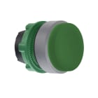 Schneider Electric - Cabeza pulsador saliente XB5 verde color gris