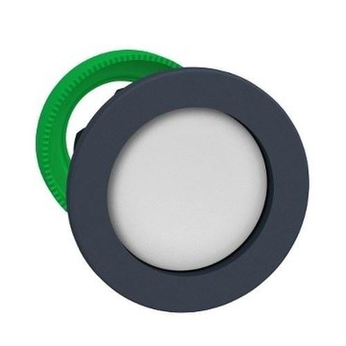 Schneider Electric - Cabeza pulsador FLUSH rebajado blanco