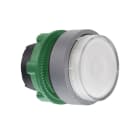 Schneider Electric - Cabeza pulsador luminoso saliente XB5 blanco LED
