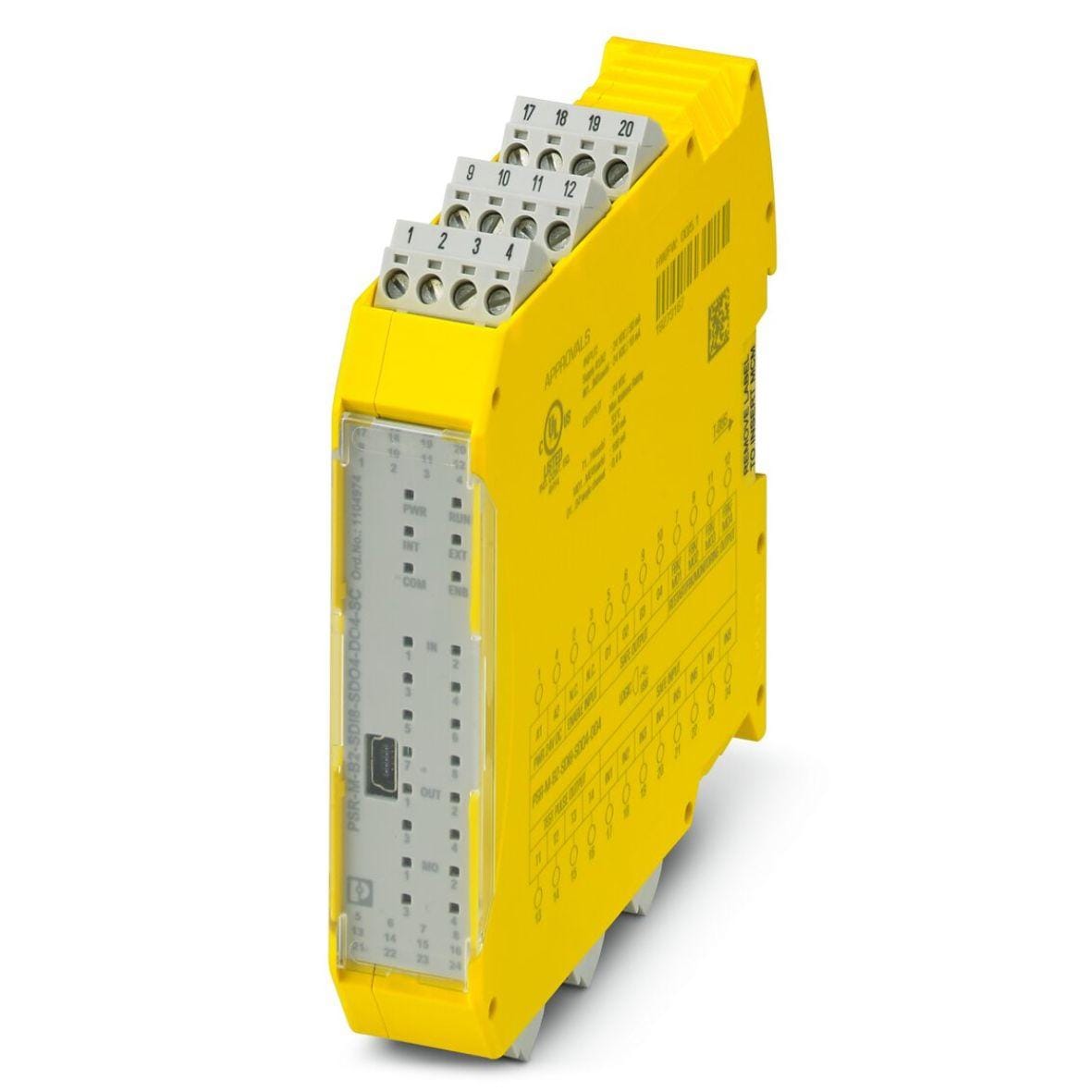 PHOENIX CONTACT - Módulo de seguridad PSR-M-B2-SDI8-SDO4-DO4-SC