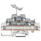 WAGO - Borne tierra paso Serie 280 103mm gris blanco gris