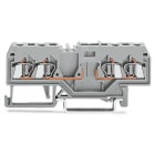 WAGO - Borna 4 conductores gris