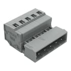 WAGO - Conector M Serie 231 conexión CAGE CLAMP 5mm 5P gris
