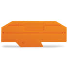 WAGO - Placa final intermedia Serie 282 85mm gris