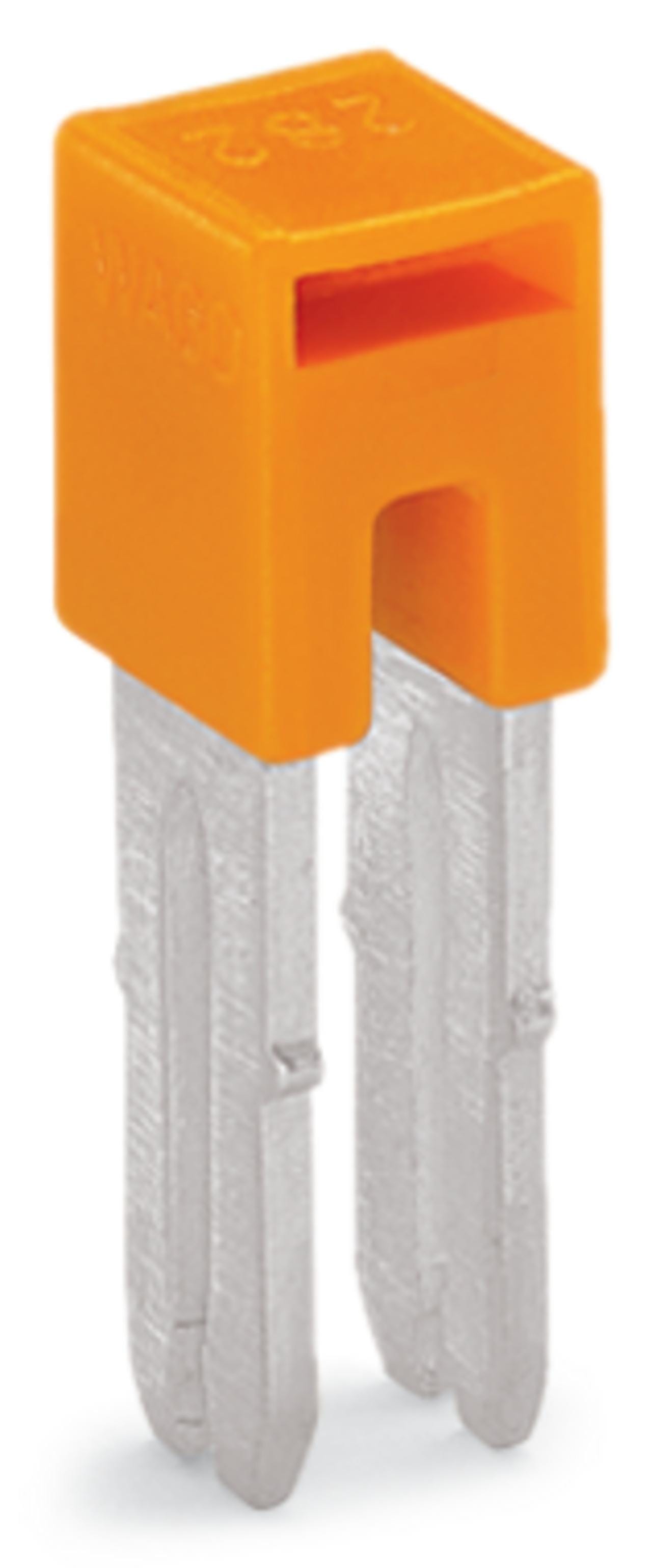 WAGO - Puente contiguo Serie 282 41A 122mm naranja