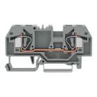 WAGO - Borna paso Serie 282 2 conductores 74,5mm gris