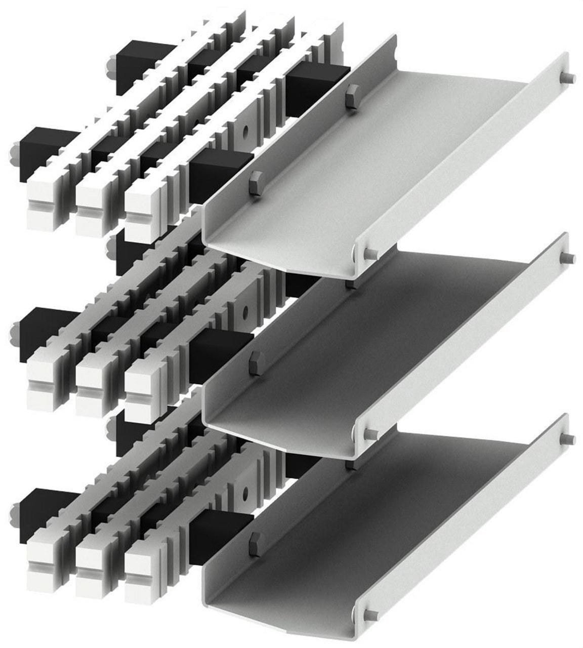 SIEMENS - Soporte embarrado vertical principal 4x50x10mm 400mm