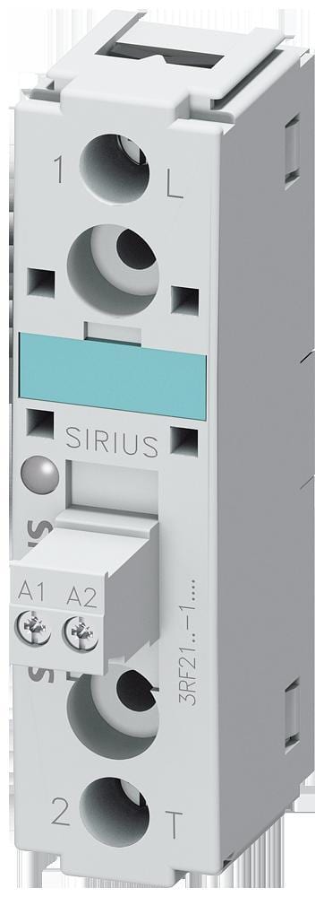 SIEMENS - SIRIUS, RELÉ DE ESTADO SÓLIDO 3RF2, ANCHO 45MM 30A 24-230V / 110-230VAC BORNES DE TORNILLO