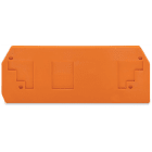 WAGO - Placa final intermedia Serie 283 94,5mm naranja