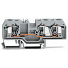 WAGO - Borna paso Serie 284 3 conductores 97,5mm gris