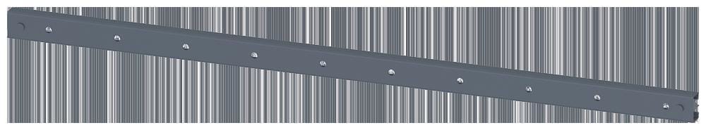 SIEMENS - Seccionador 1250A tamaño 5 3 polos frontal izquierda conexión plana gris