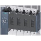 SIEMENS - Interruptor seccionador 2000A tamaño 5 4P accionamiento frontal izquierdo aparato base sin maneta conexión plana