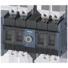 SIEMENS - Seccionador 500A tamaño 4 3 polos frontal centro conexión plana