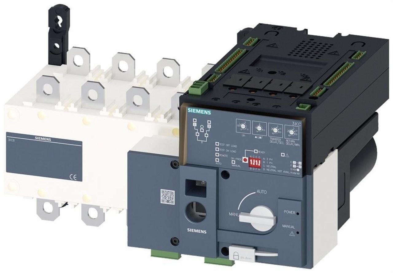 SIEMENS - Conmutador transferencia automático ATSE 250A 4 polos