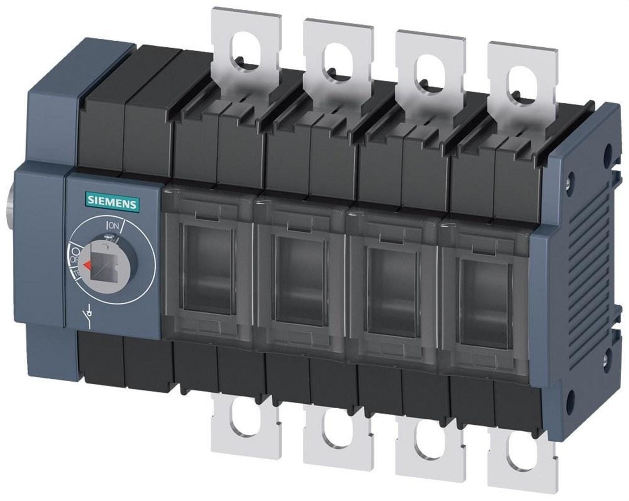 SIEMENS - INTERRUPTOR-SECCIONADOR 200A, TAMANO 2, 4 POLOS ACCTO. LATERAL A IZDA. UNIDAD BASE SIN MANETA CONEXI