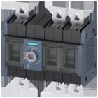 SIEMENS - INTERRUPTOR-SECCIONADOR 315A, TAMANO 3, 3 POLOS ACCTO. FRONTAL A IZDA. UNIDAD BASE SIN MANETA CONEXI