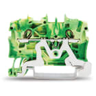 WAGO - Borna paso Serie 2001 2 conductores verde amarillo