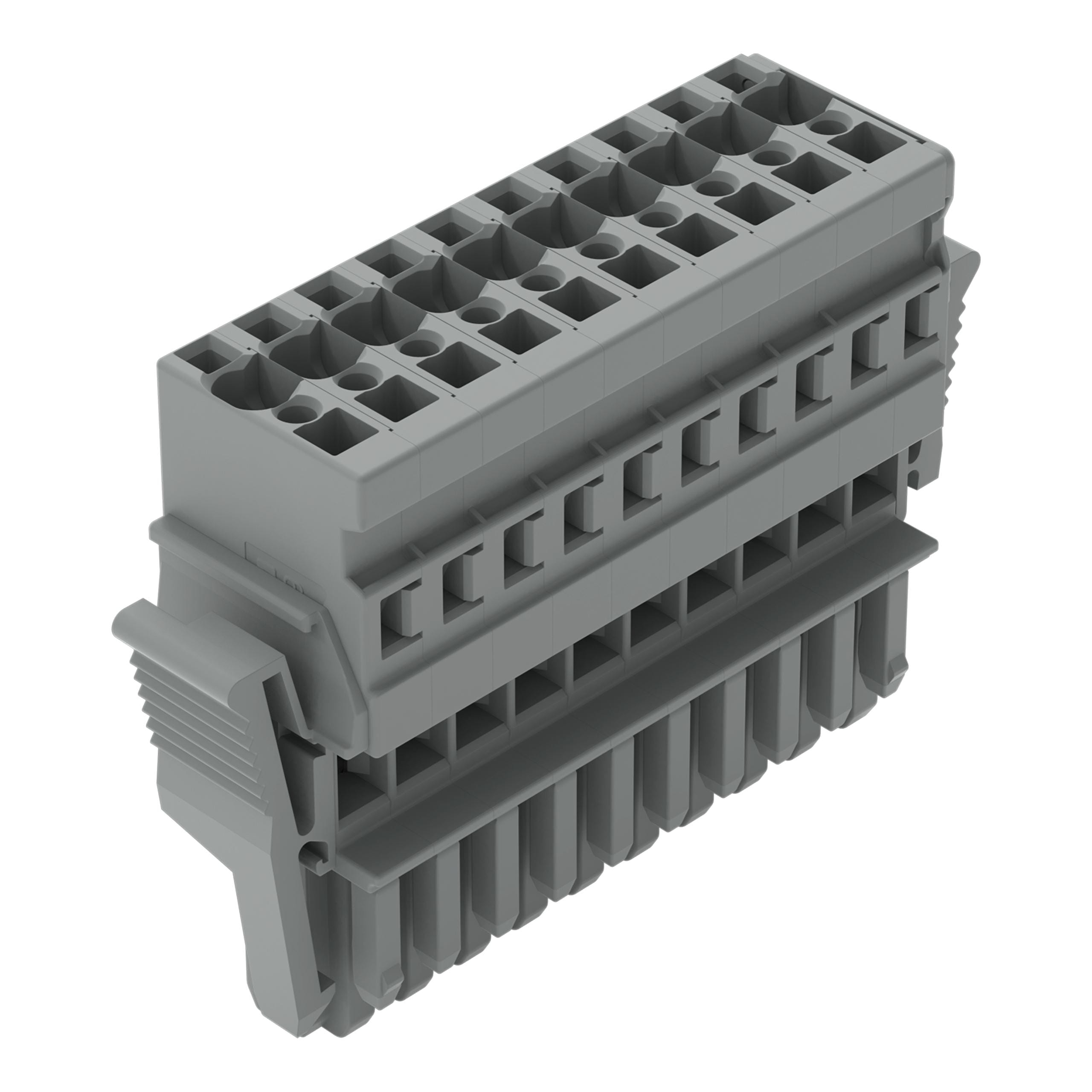 WAGO - Conector H Serie 769 1 conductor con clip anclaje 10P