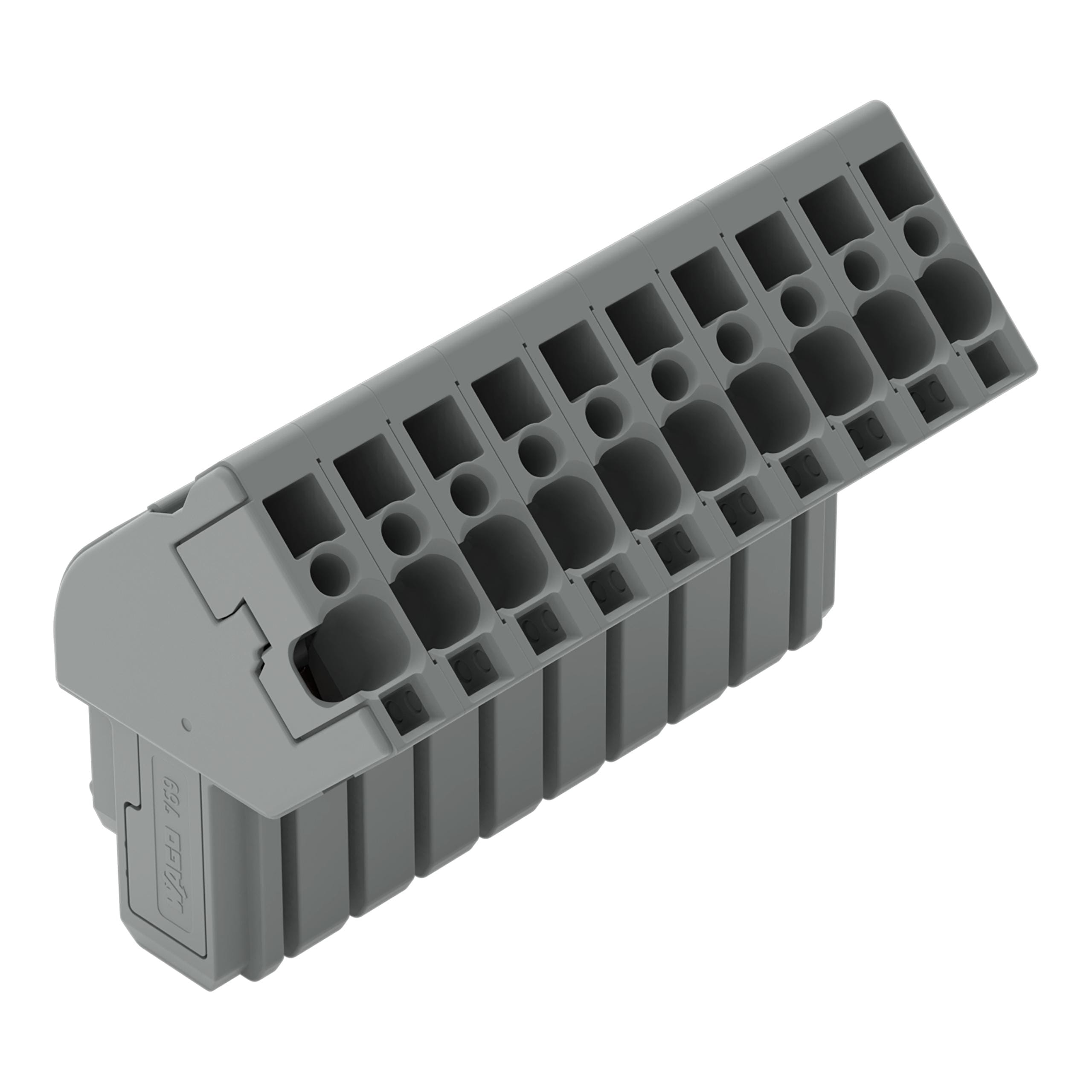 WAGO - Conector H Serie 769 1 conductor inclinado 10P
