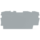 WAGO - Placa Serie 2002 final e intermedia de espesor 0,8mm 4x25 1,5g gris