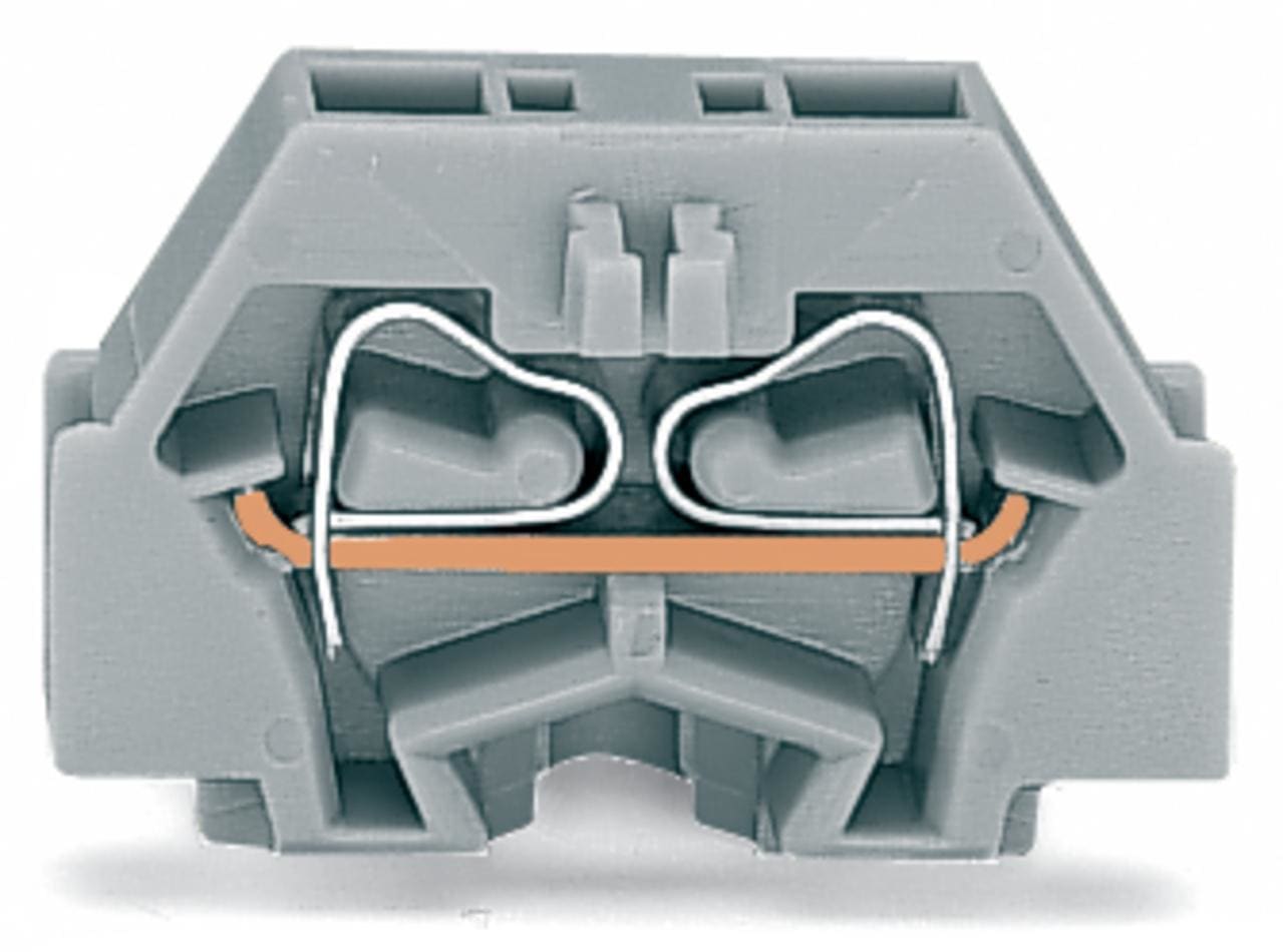 WAGO - Borna simple apilable 2 conductores 1,5mm²