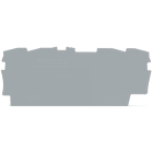 WAGO - Placa Serie 2002 final e intermedia de espesor 0,8mm 4x25 1,6g gris