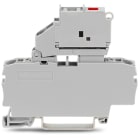 WAGO - Borne portafusible Serie 2002 2 conductores placa final 230V