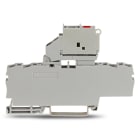 WAGO - Borne Serie 2002 portafusible 4 conductores placa final 30V