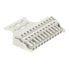 WAGO - Conector H Serie 721 conexión CAGE CLAMP + clip 5mm 4P