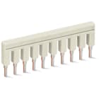 WAGO - Peine puente 2002 10P 25A 4x25 gris claro