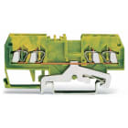 WAGO - Borna tierra Serie 279 4 conductores verde amarillo