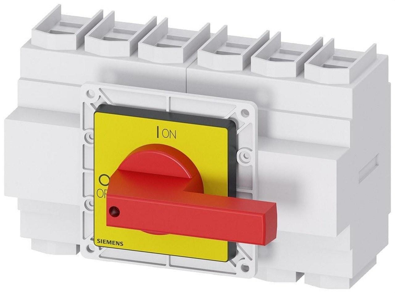 SIEMENS - Interruptor principal 4 polos 160A para AC-23A 400V 75Kw