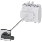 SIEMENS - Interruptor 3 polos 250A AC-23A 400V 132KW accionamiento negro