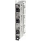 SIEMENS - Interruptor principal, 3 polos, Iu 16A, 1NA+1NC, accionamiento giratorio rojo / amarillo 66x66mm, 400V 7,5kW, fijación frontal en taladro
